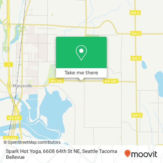 Spark Hot Yoga, 6608 64th St NE map