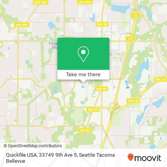 Mapa de Quickfile USA, 33749 9th Ave S