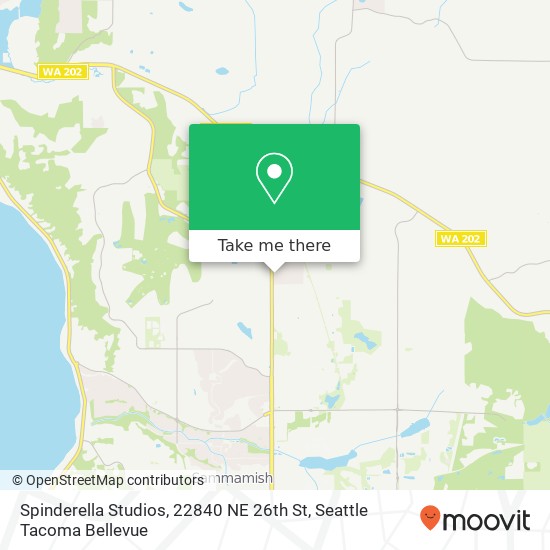 Spinderella Studios, 22840 NE 26th St map