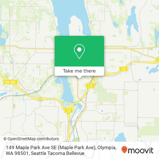 149 Maple Park Ave SE (Maple Park Ave), Olympia, WA 98501 map