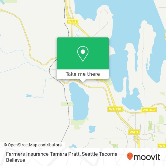 Mapa de Farmers Insurance Tamara Pratt