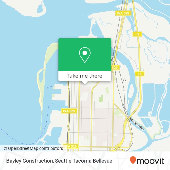 Bayley Construction map