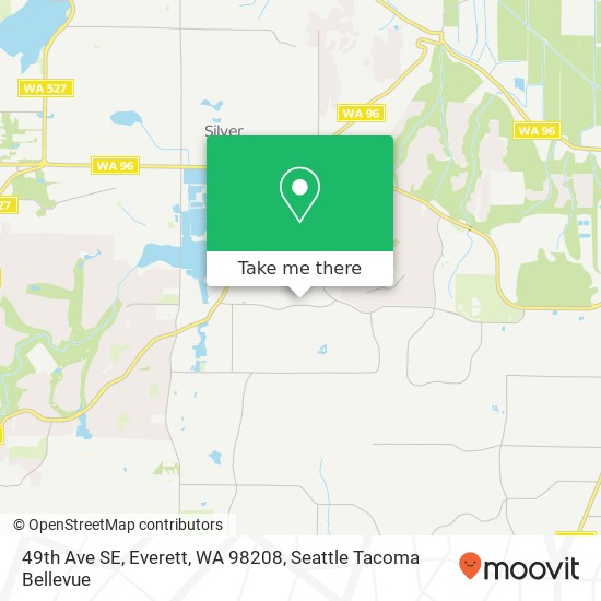 Mapa de 49th Ave SE, Everett, WA 98208