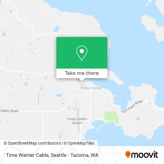 Time Warner Cable map