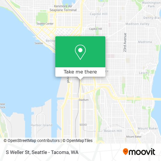 S Weller St map