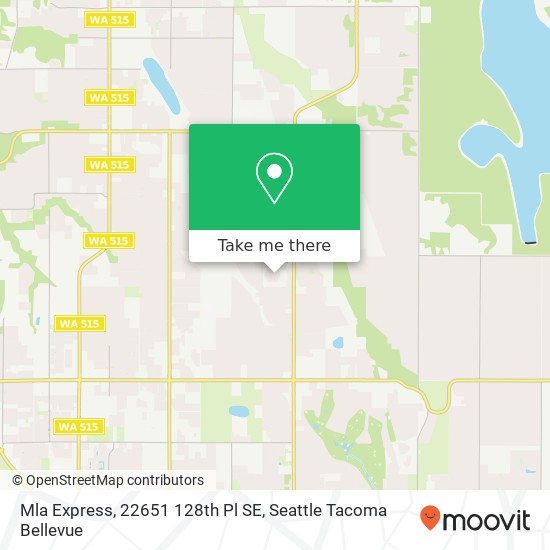 Mla Express, 22651 128th Pl SE map