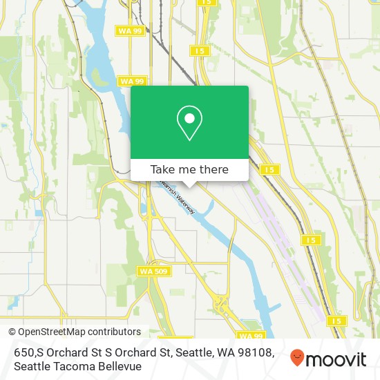 650,S Orchard St S Orchard St, Seattle, WA 98108 map