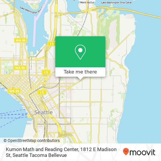 Kumon Math and Reading Center, 1812 E Madison St map