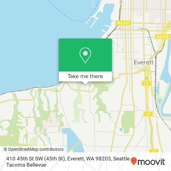 410 45th St SW (45th St), Everett, WA 98203 map