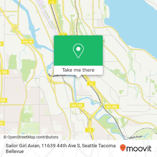 Sailor Girl Avian, 11639 44th Ave S map