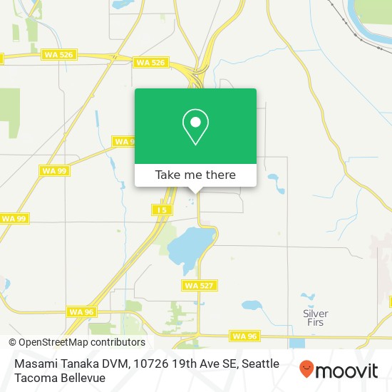 Masami Tanaka DVM, 10726 19th Ave SE map