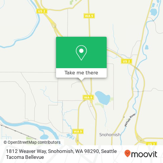 1812 Weaver Way, Snohomish, WA 98290 map