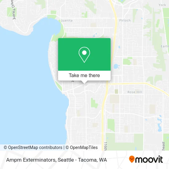 Mapa de Ampm Exterminators