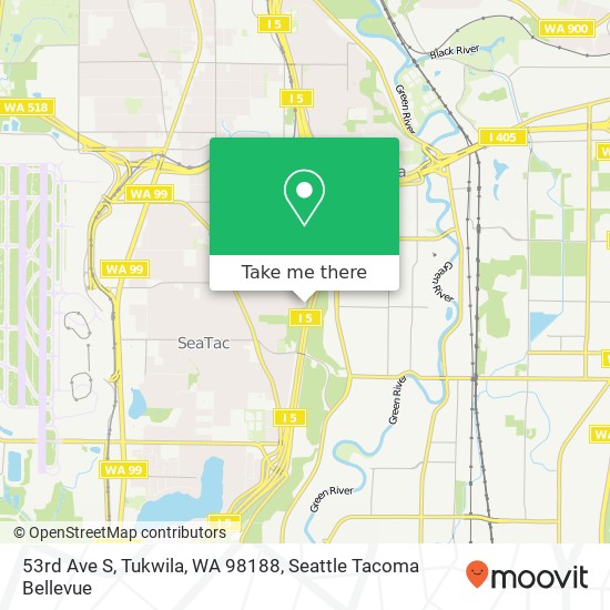 53rd Ave S, Tukwila, WA 98188 map