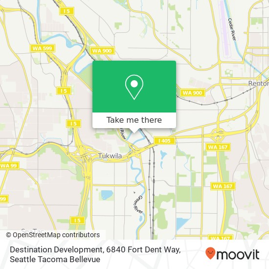 Mapa de Destination Development, 6840 Fort Dent Way