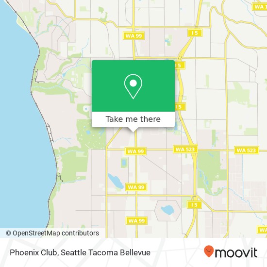 Phoenix Club map