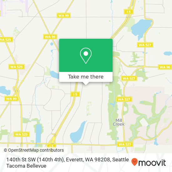 140th St SW (140th 4th), Everett, WA 98208 map