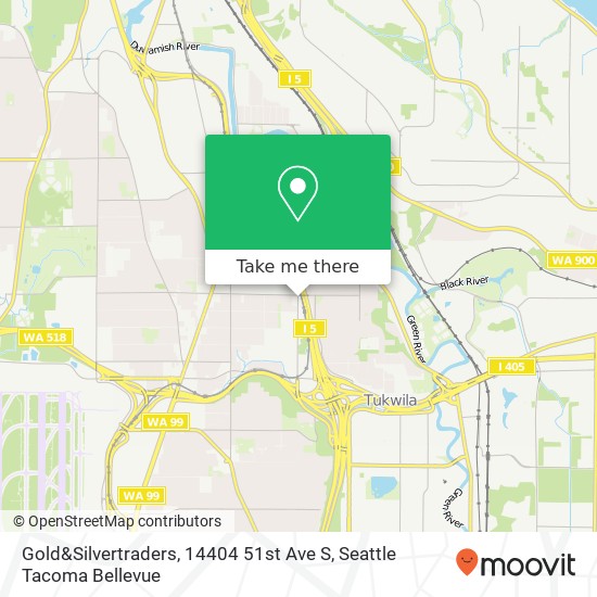Mapa de Gold&Silvertraders, 14404 51st Ave S
