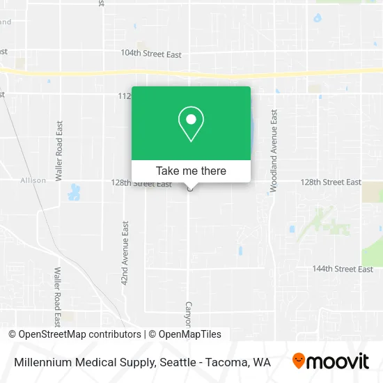 Millennium Medical Supply, 12815 Canyon Rd E map