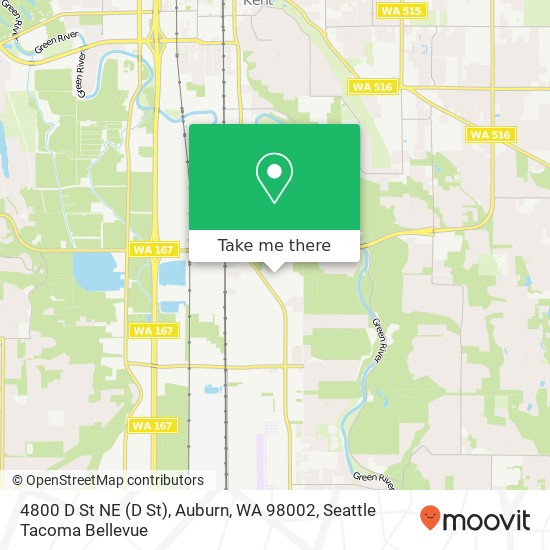 4800 D St NE (D St), Auburn, WA 98002 map