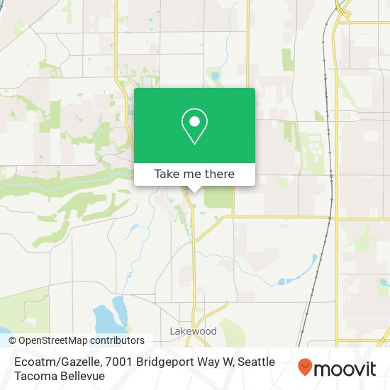 Ecoatm / Gazelle, 7001 Bridgeport Way W map