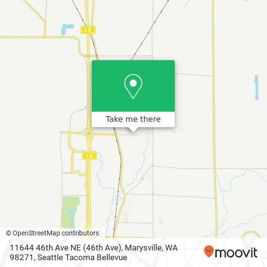 11644 46th Ave NE (46th Ave), Marysville, WA 98271 map