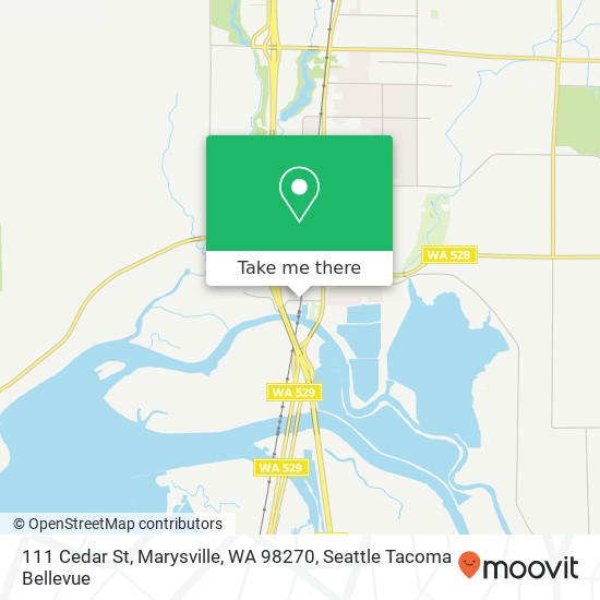 111 Cedar St, Marysville, WA 98270 map