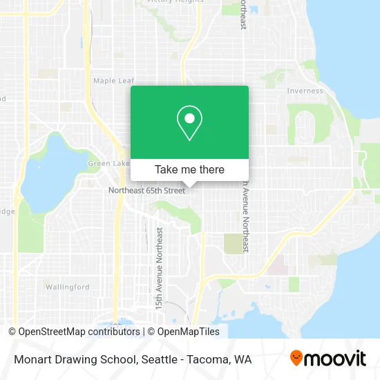 Mapa de Monart Drawing School