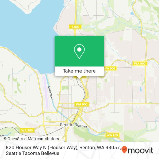 820 Houser Way N (Houser Way), Renton, WA 98057 map
