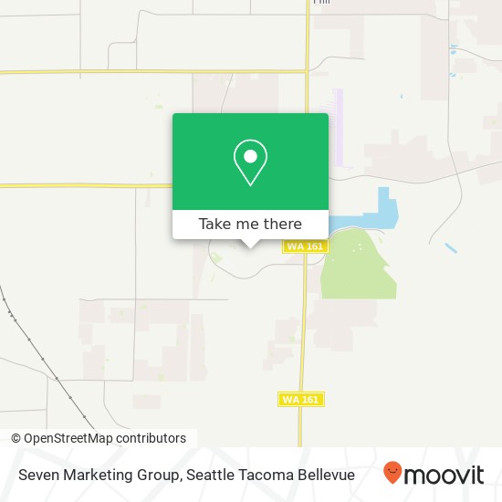 Mapa de Seven Marketing Group, 9511 185th St Ct E