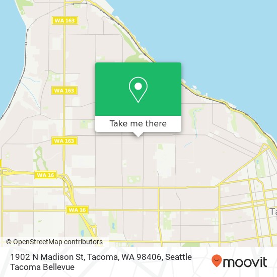 1902 N Madison St, Tacoma, WA 98406 map