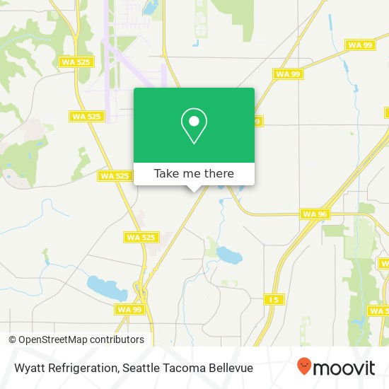 Mapa de Wyatt Refrigeration, 12432 Highway 99