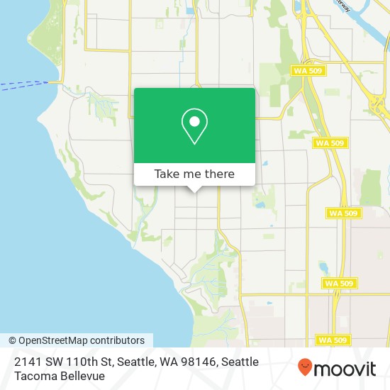 2141 SW 110th St, Seattle, WA 98146 map