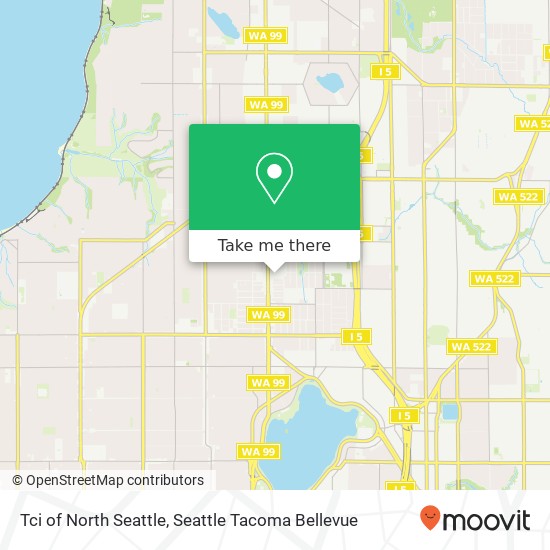 Tci of North Seattle map