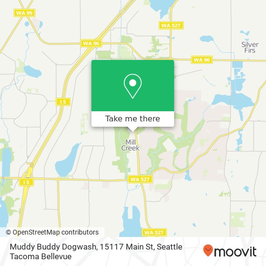 Muddy Buddy Dogwash, 15117 Main St map