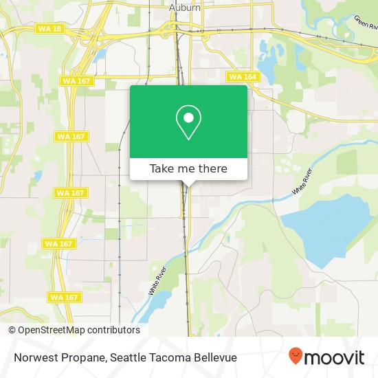 Norwest Propane map