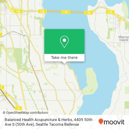 Balanced Health Acupuncture & Herbs, 4409 50th Ave S map