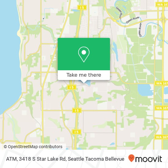 Mapa de ATM, 3418 S Star Lake Rd