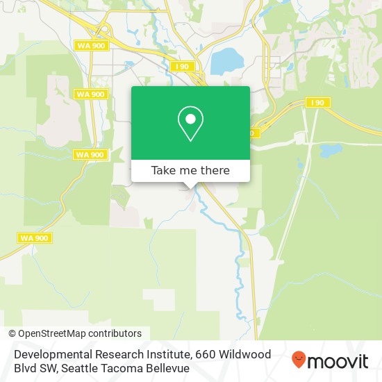 Developmental Research Institute, 660 Wildwood Blvd SW map