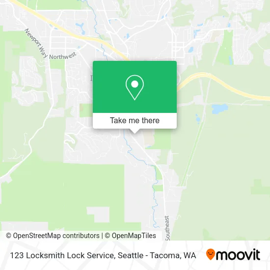 Mapa de 123 Locksmith Lock Service