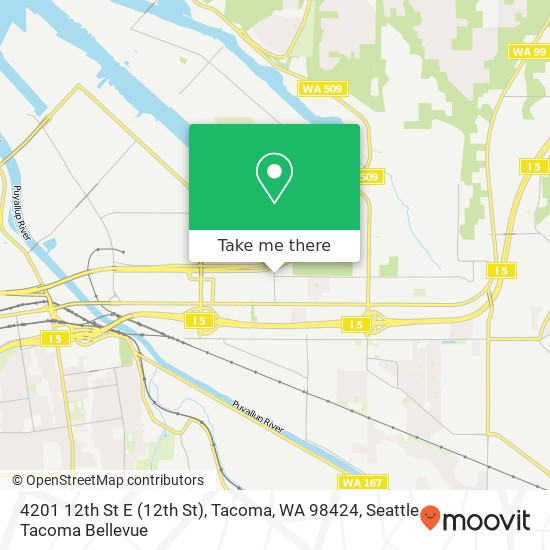 4201 12th St E (12th St), Tacoma, WA 98424 map
