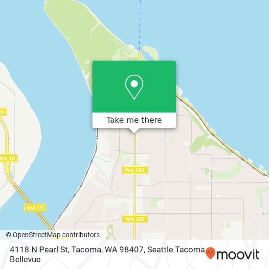 4118 N Pearl St, Tacoma, WA 98407 map