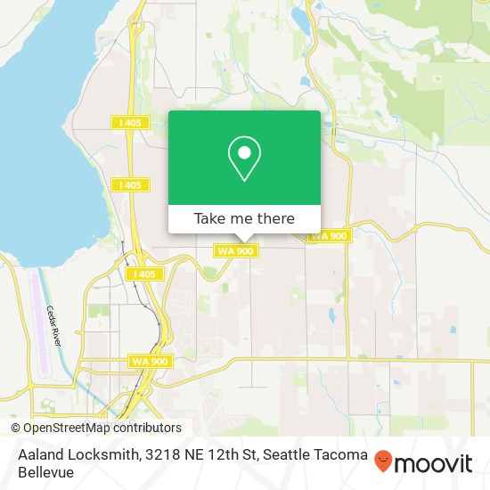 Aaland Locksmith, 3218 NE 12th St map