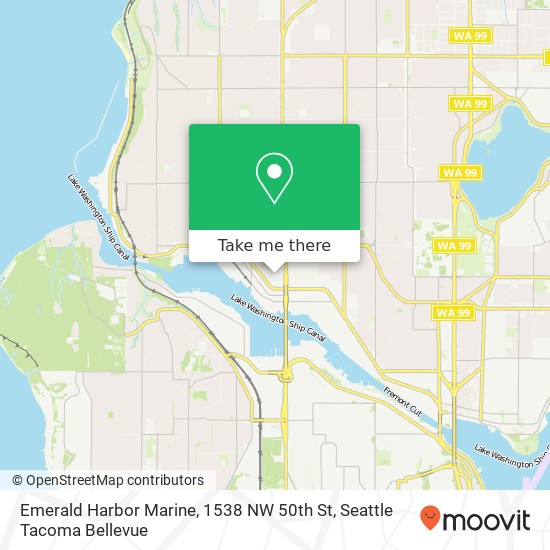 Mapa de Emerald Harbor Marine, 1538 NW 50th St