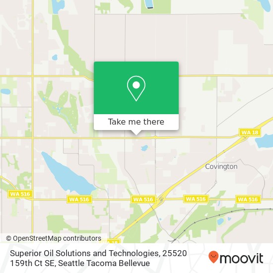 Superior Oil Solutions and Technologies, 25520 159th Ct SE map