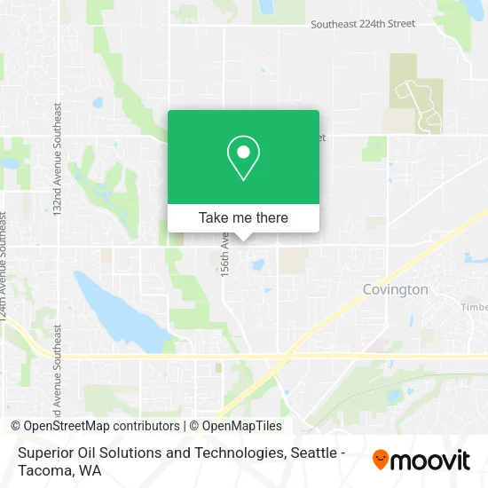 Mapa de Superior Oil Solutions and Technologies, 25520 159th Ct SE
