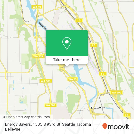 Energy Savers, 1505 S 93rd St map