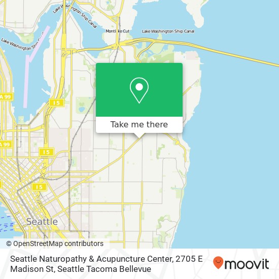 Seattle Naturopathy & Acupuncture Center, 2705 E Madison St map