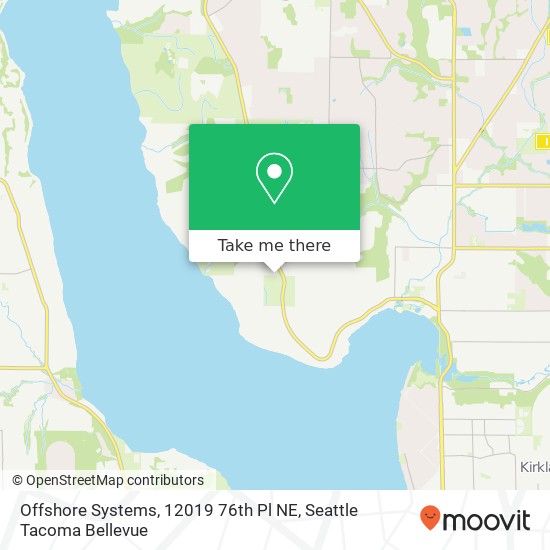 Offshore Systems, 12019 76th Pl NE map