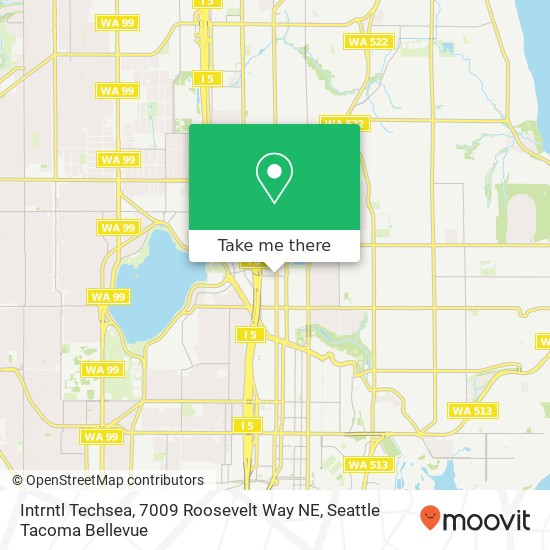 Intrntl Techsea, 7009 Roosevelt Way NE map